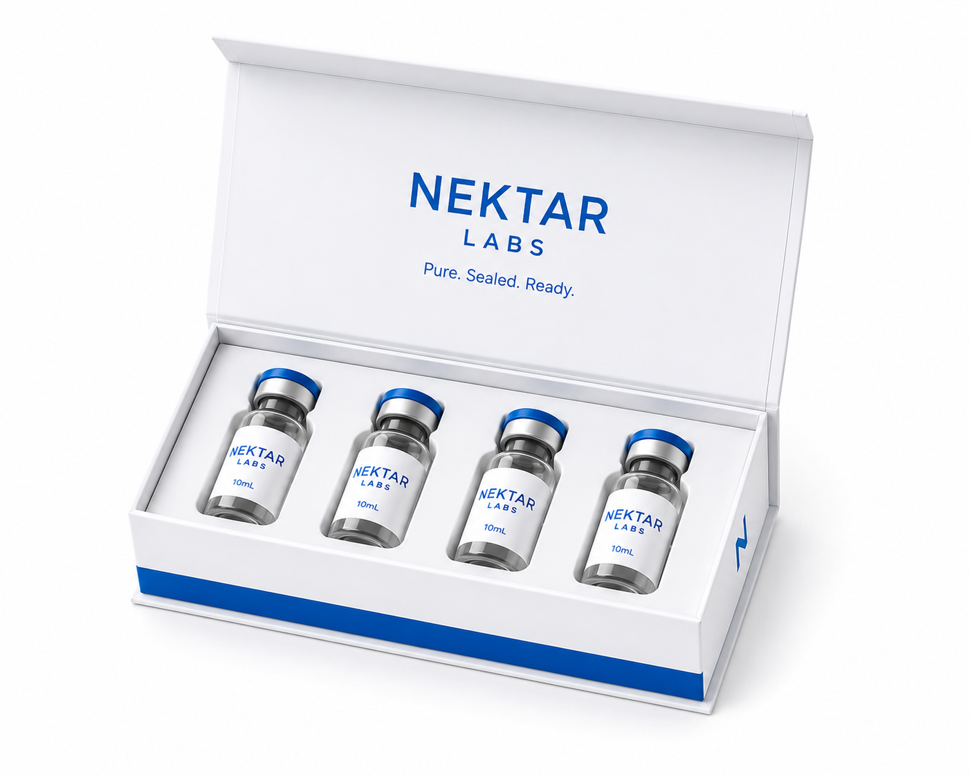 4 BAC Water 10 ml vials