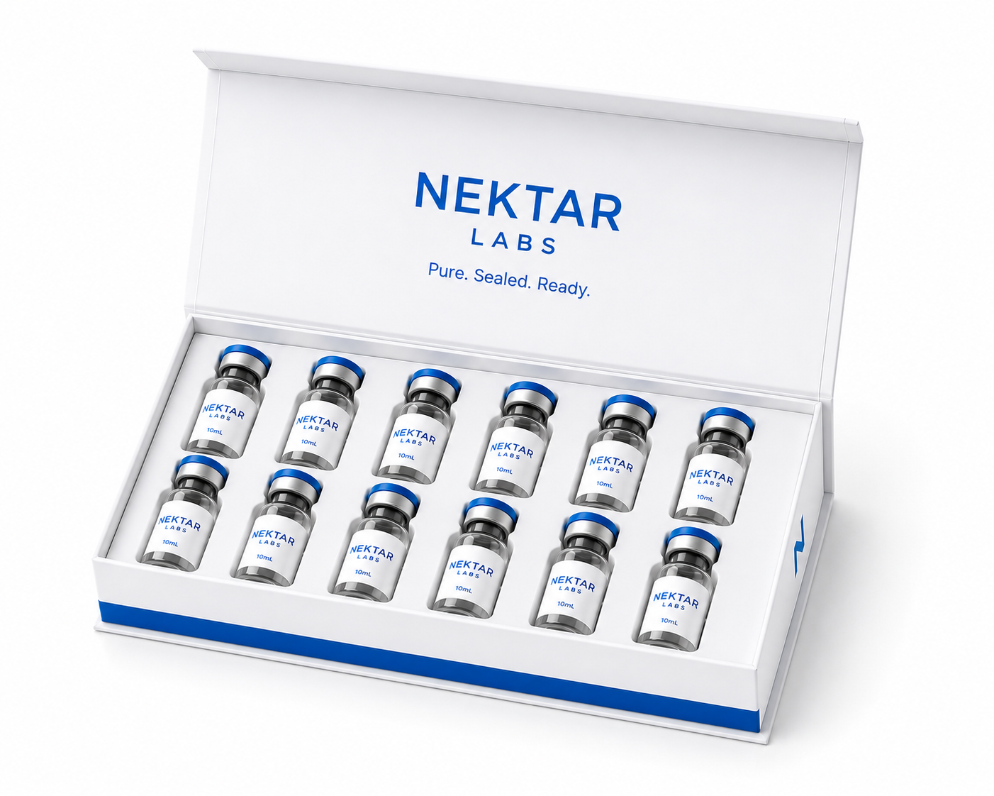 12 BAC Water 10ml vials
